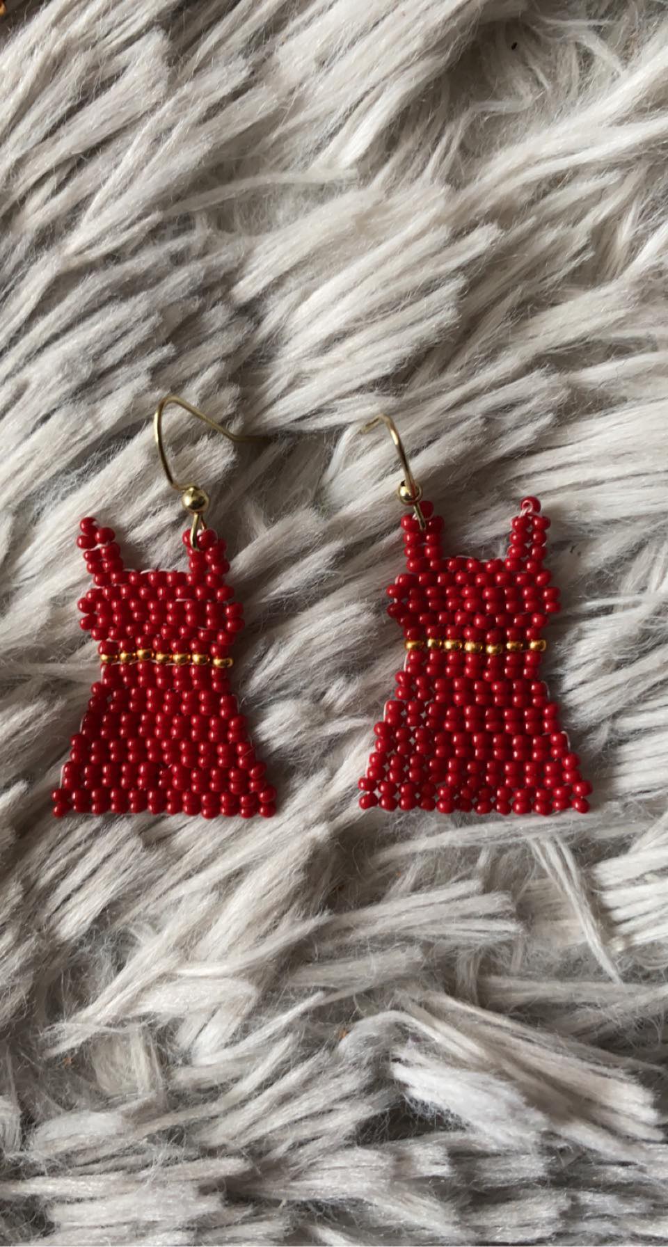 MMIW Red Dress Earrings